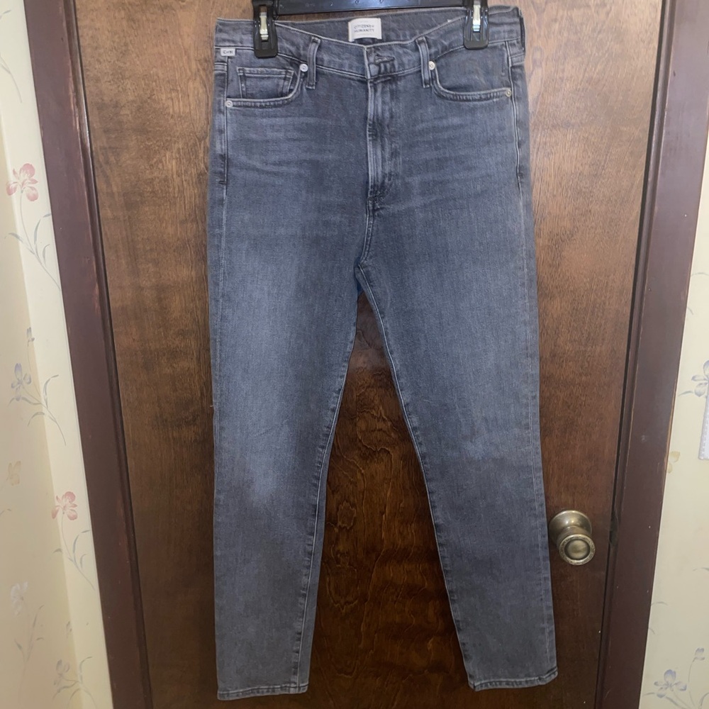 Citizens Of Humanity Charcoal Skinny Jeans